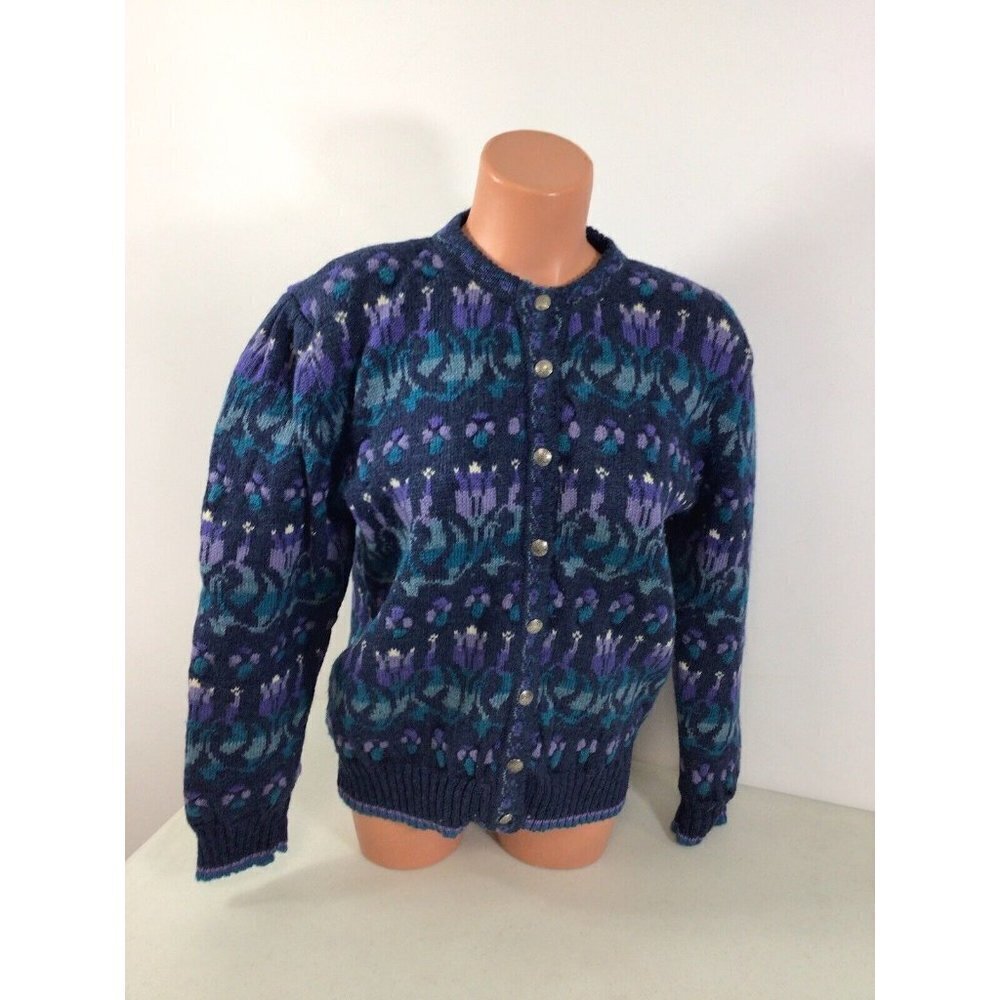 Bebhinn Marten Wool Cardigan Sweater Womens Medium